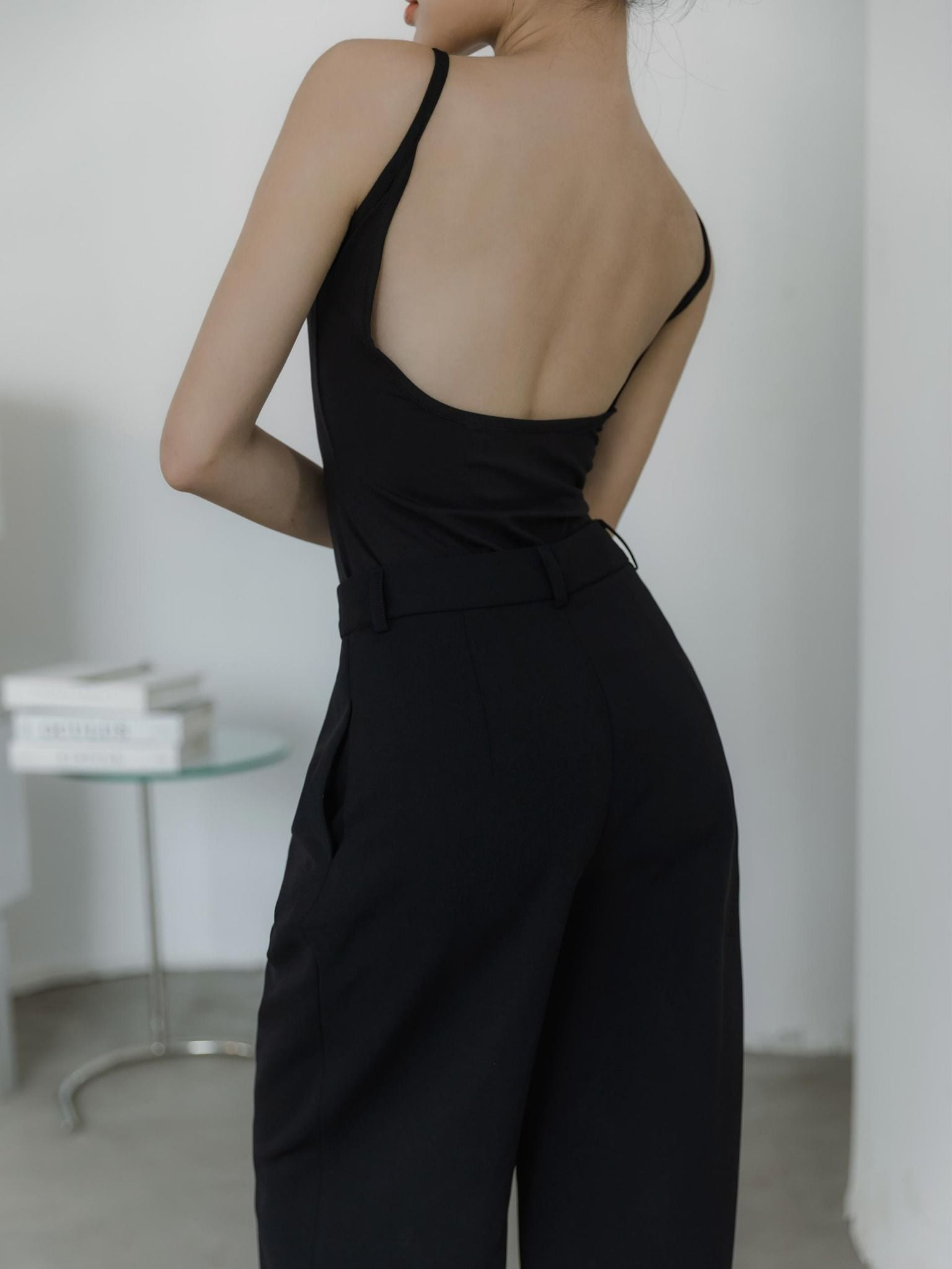 Set Bodysuit Straight Pant Basic