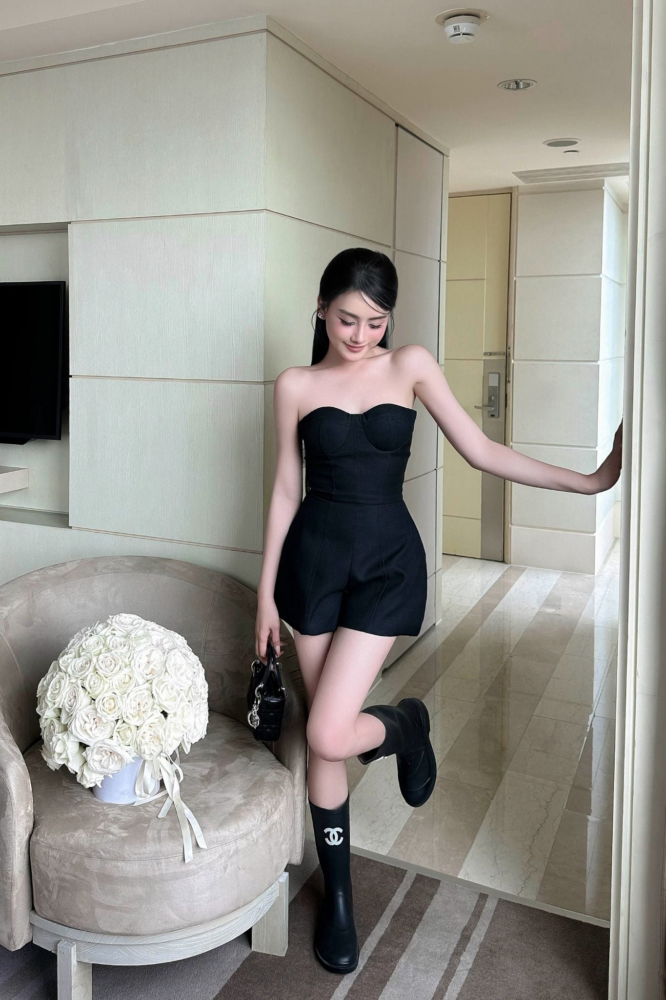 Jumpsuit Lady Off Shoulder