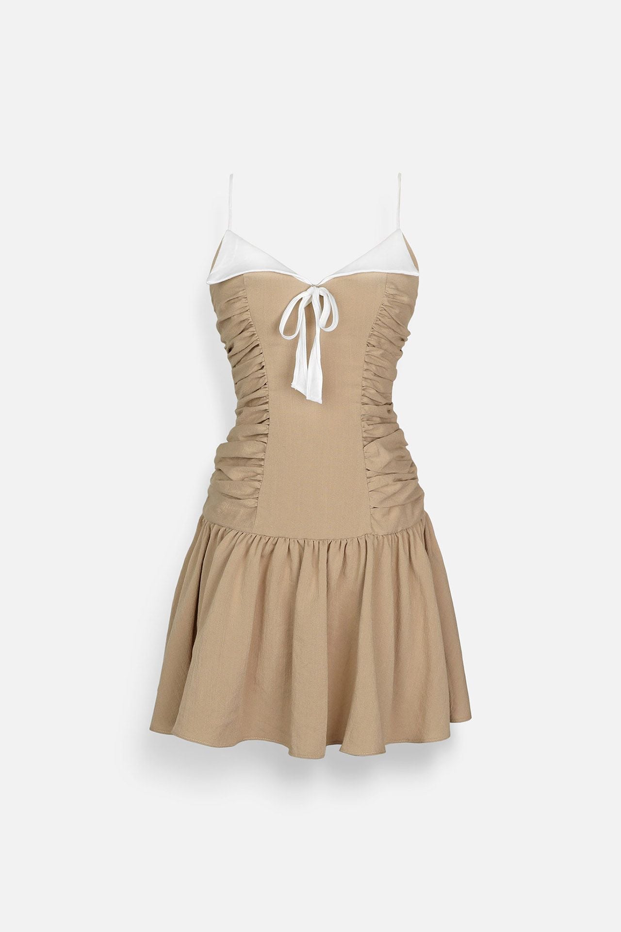 Đầm Ngắn Lungneck Top Mixed