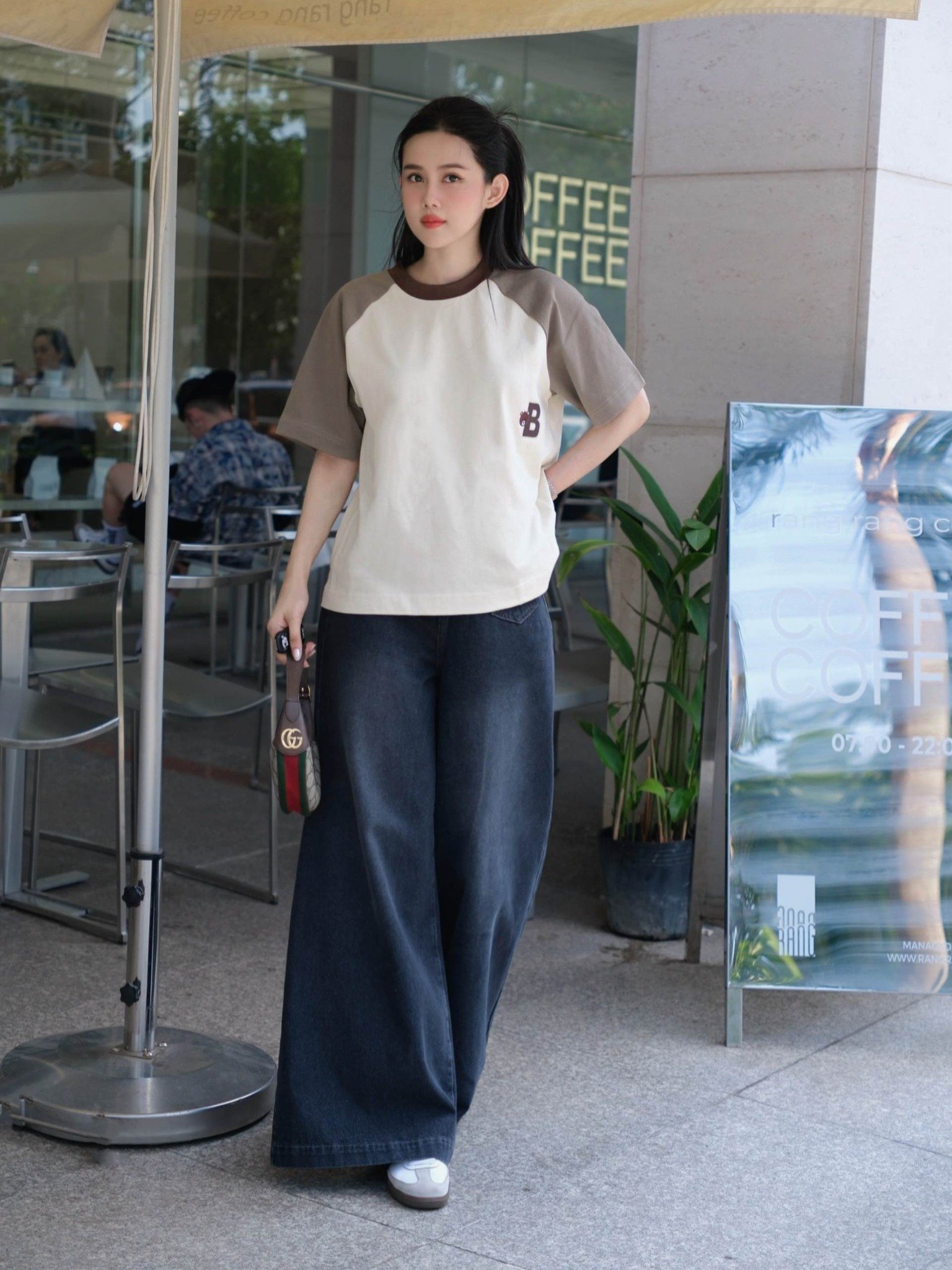 Quần Jean Wide Legs Mini Pockets