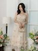 Đầm Dài Sundress Ruff Layers