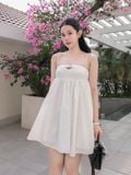 Đầm Ngắn Babydoll String Basic