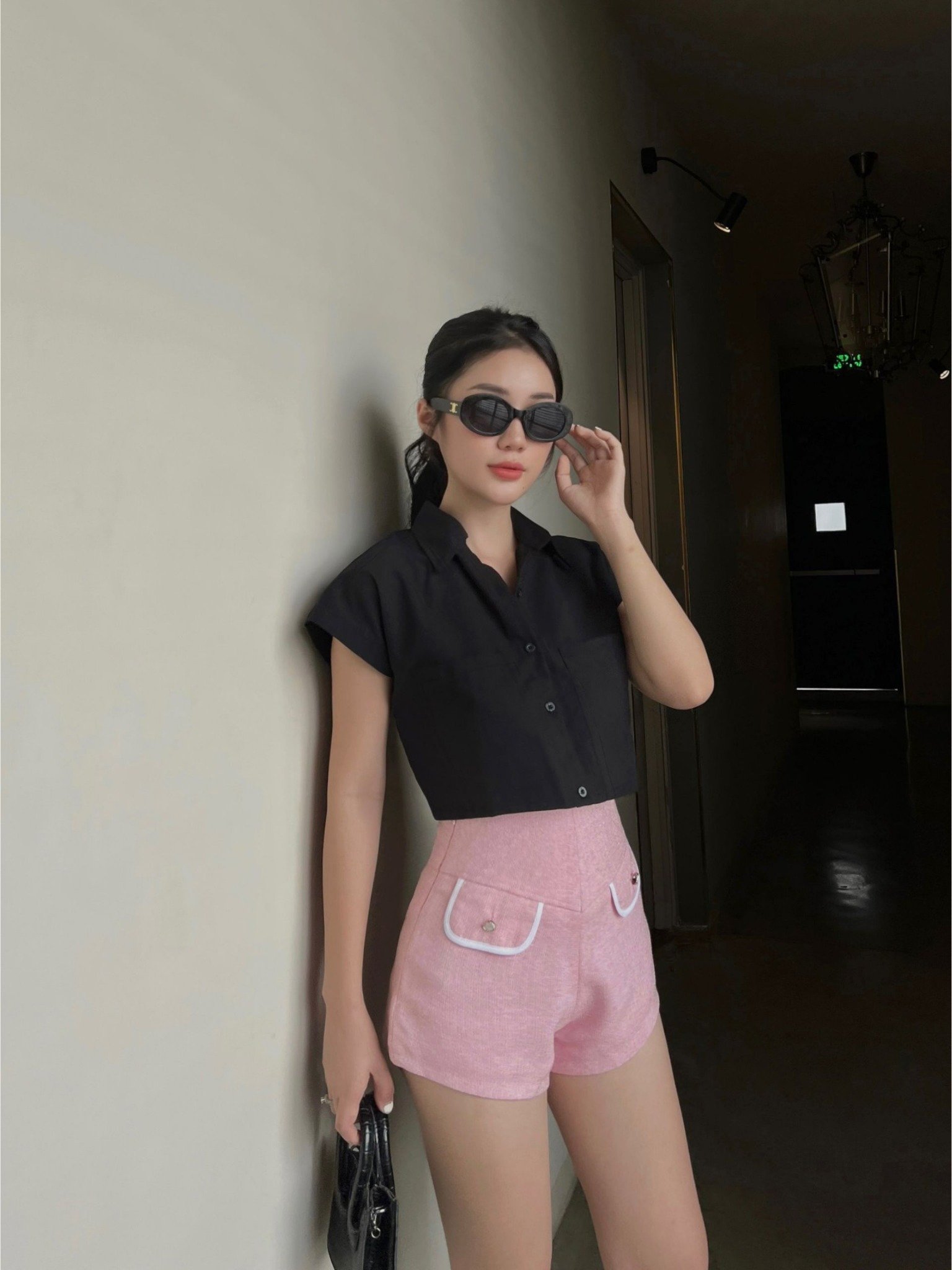 Quần Short Tweed