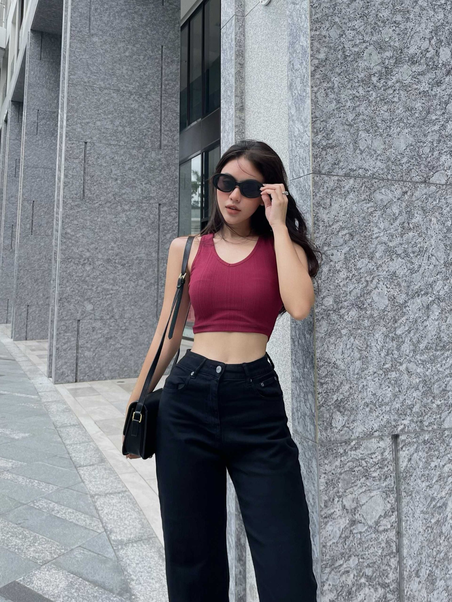 Áo Croptop Basic