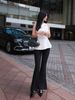 Set Gentle Sleeveless Top Long Flare Pant