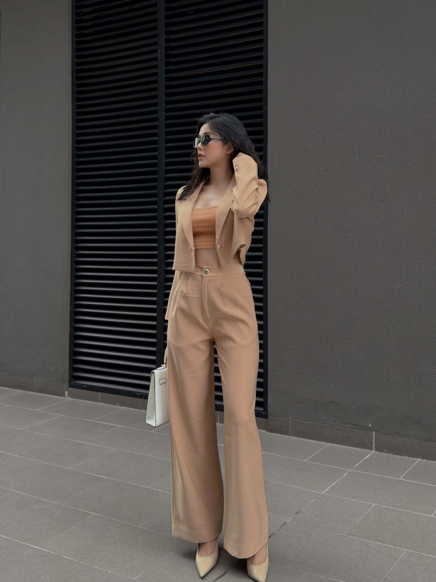 Set Hang Out Suit Crop Jacket