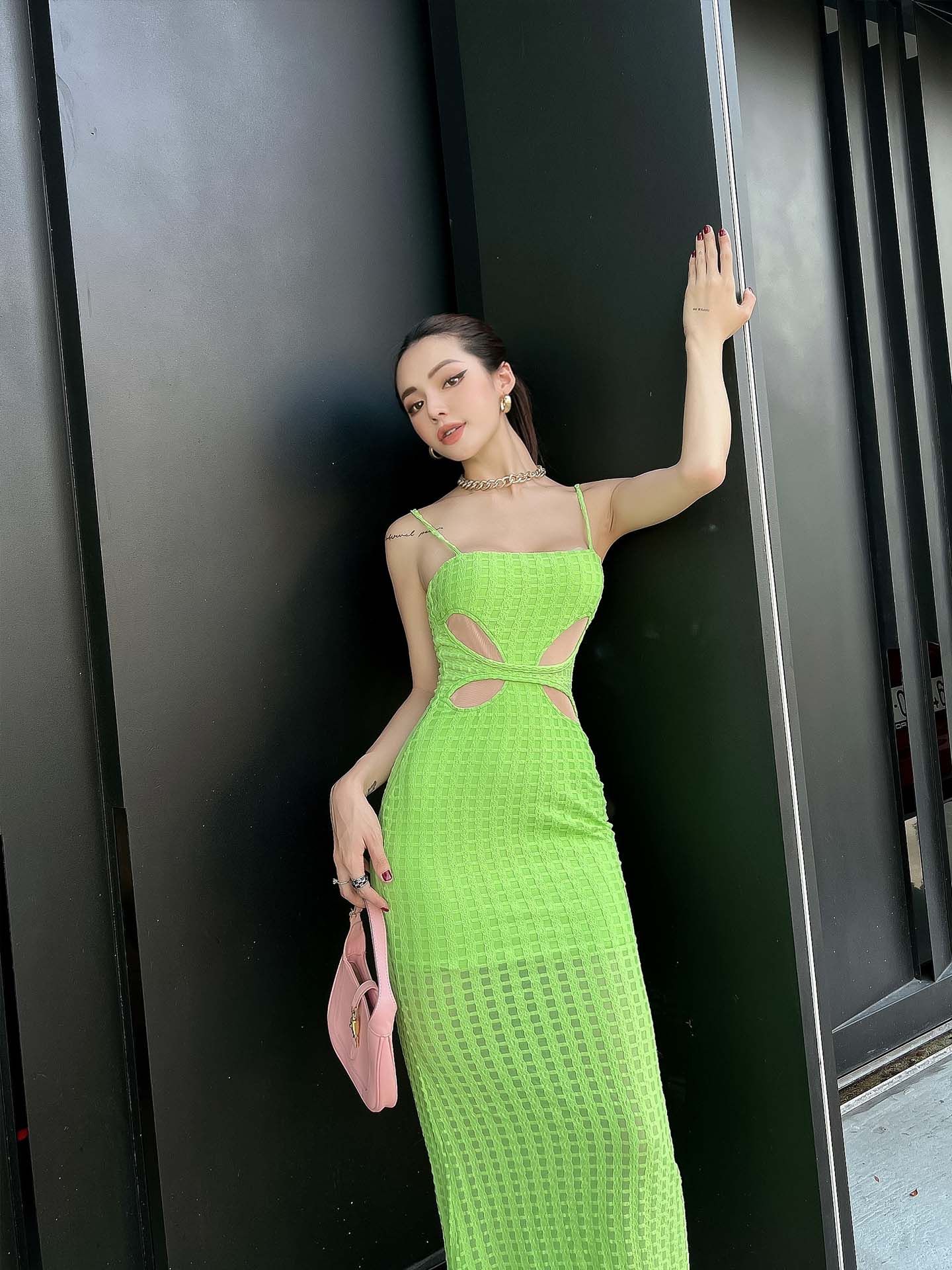 Đầm Maxi Cut Out Butterfly