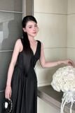Đầm Dài Vneck Maxi Flowy