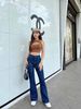 Quần Jean Flare Cut Back