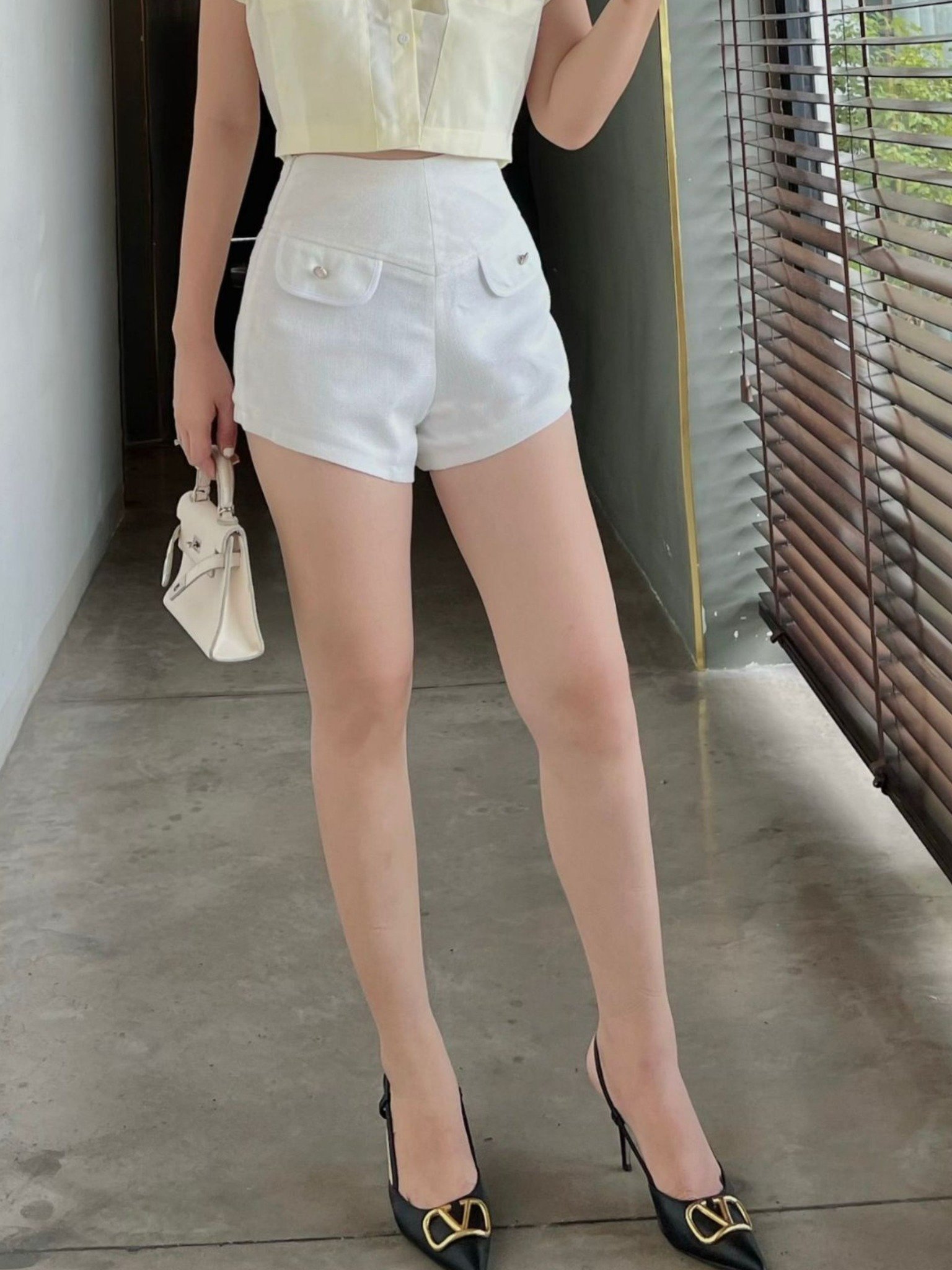 Quần Short Tweed