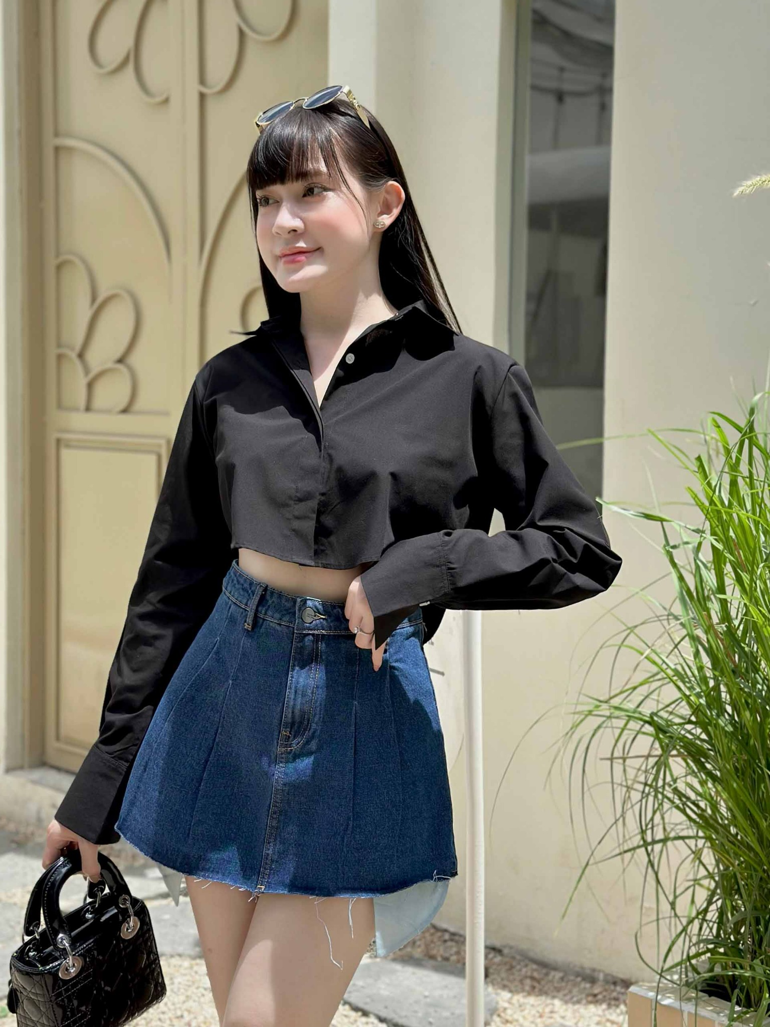 Chân Váy Ngắn Denim Typical Blue