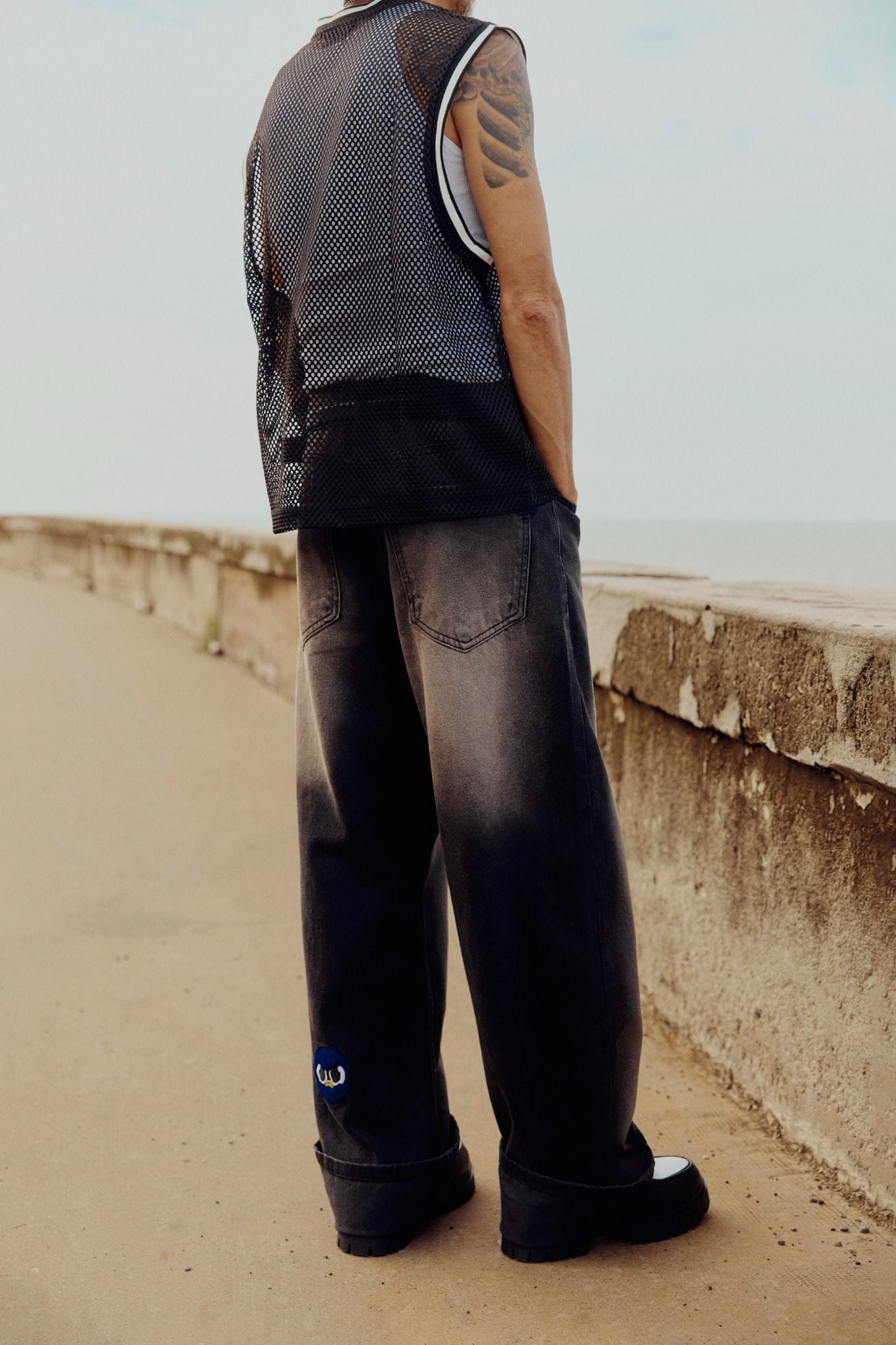 Quần Jean Relaxed Black Washed * Én Col 25