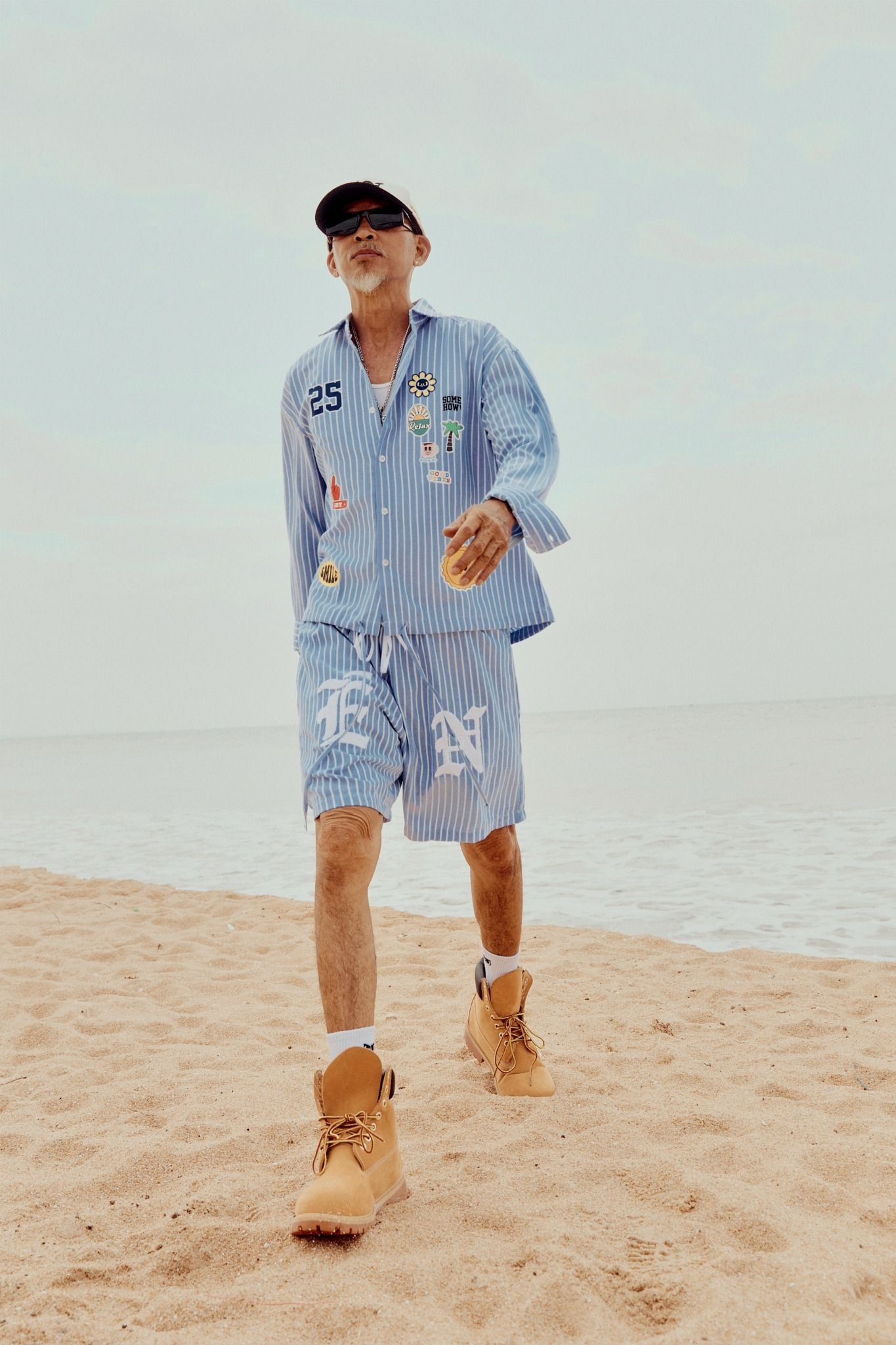 Áo Sơ Mi Stripes Athletic Boxy * Én Col 25