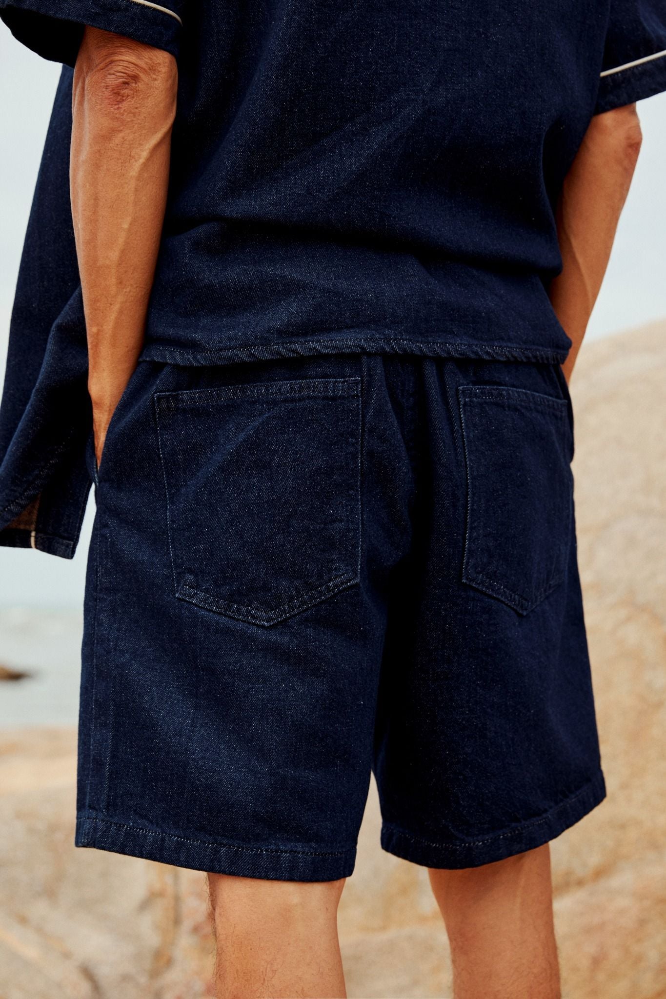 Set Shirt Short Denim Minisnake * Én Col 25