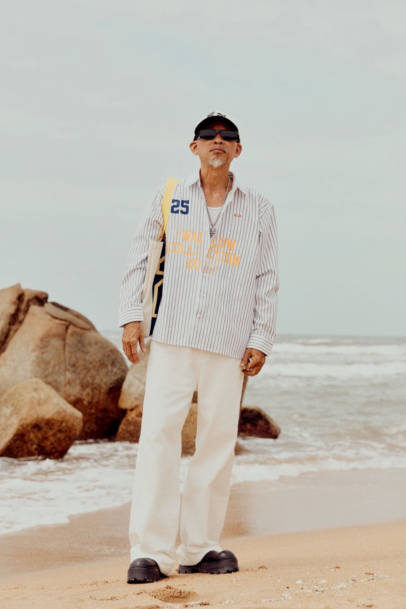 Áo Sơ Mi Relaxed The Stripes Yel * Én Col 25