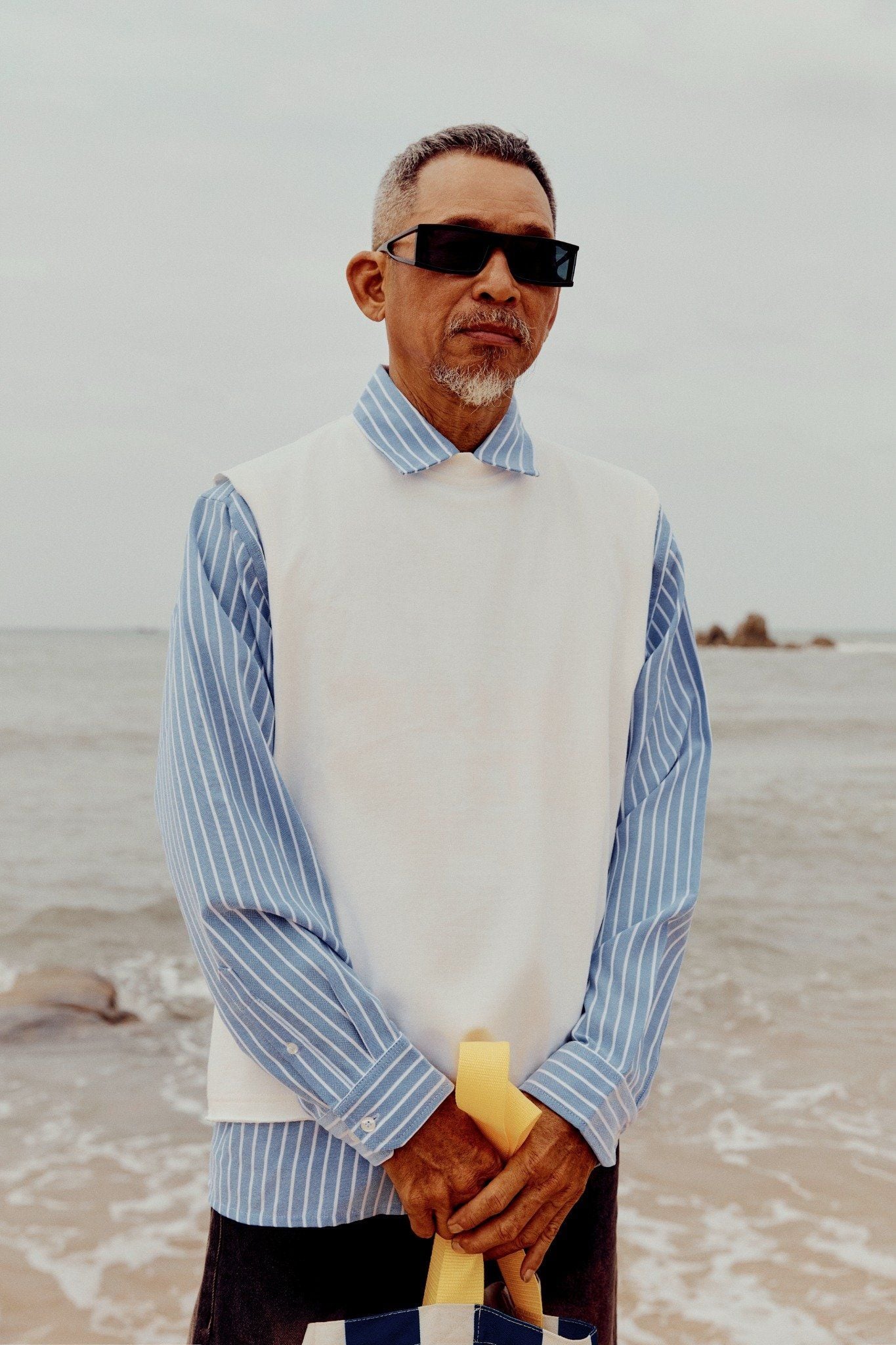 Áo Tanktop Boxy Unfinished * Én Col 25