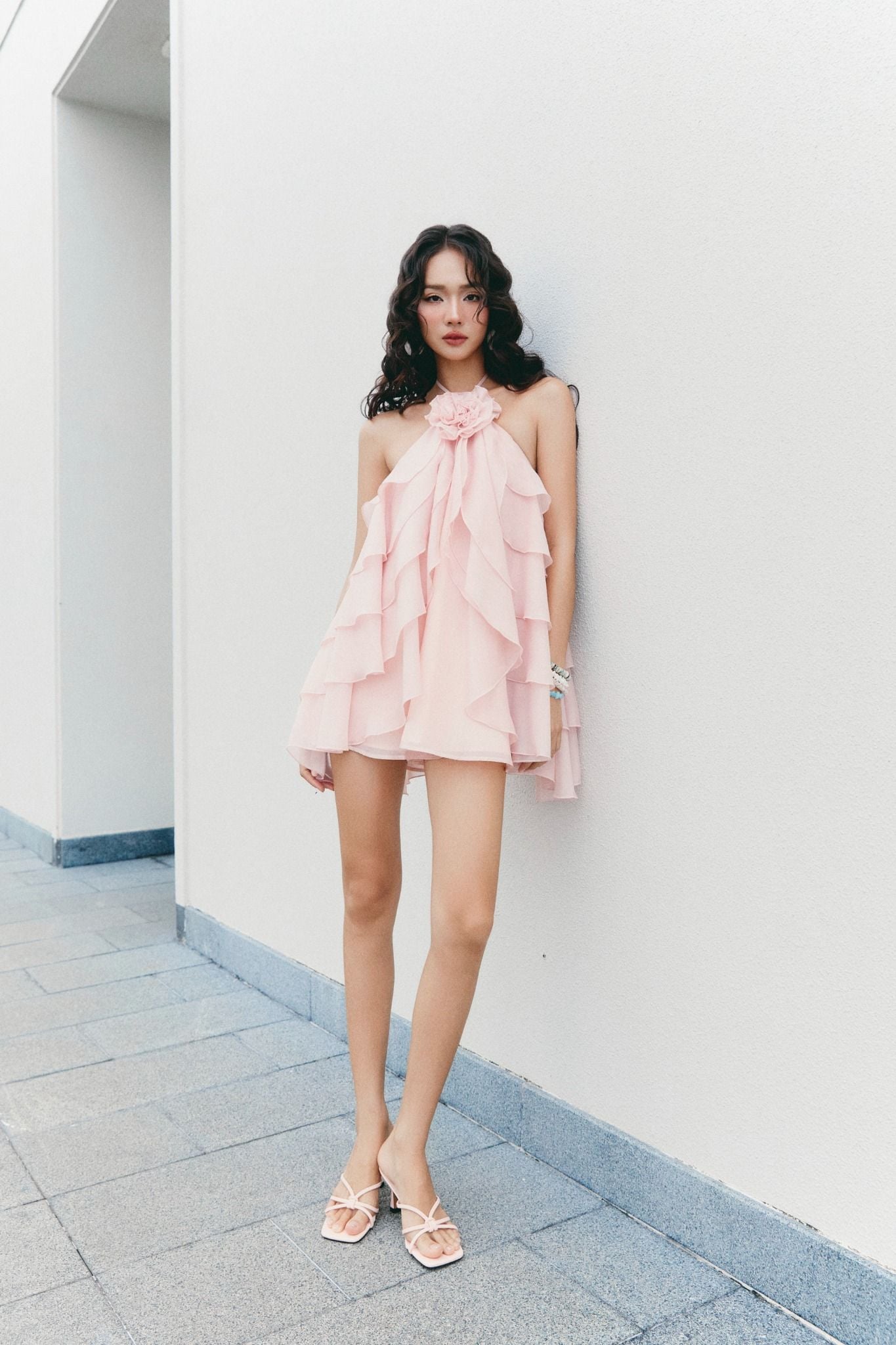  Đầm Ngắn Floral Gentle 