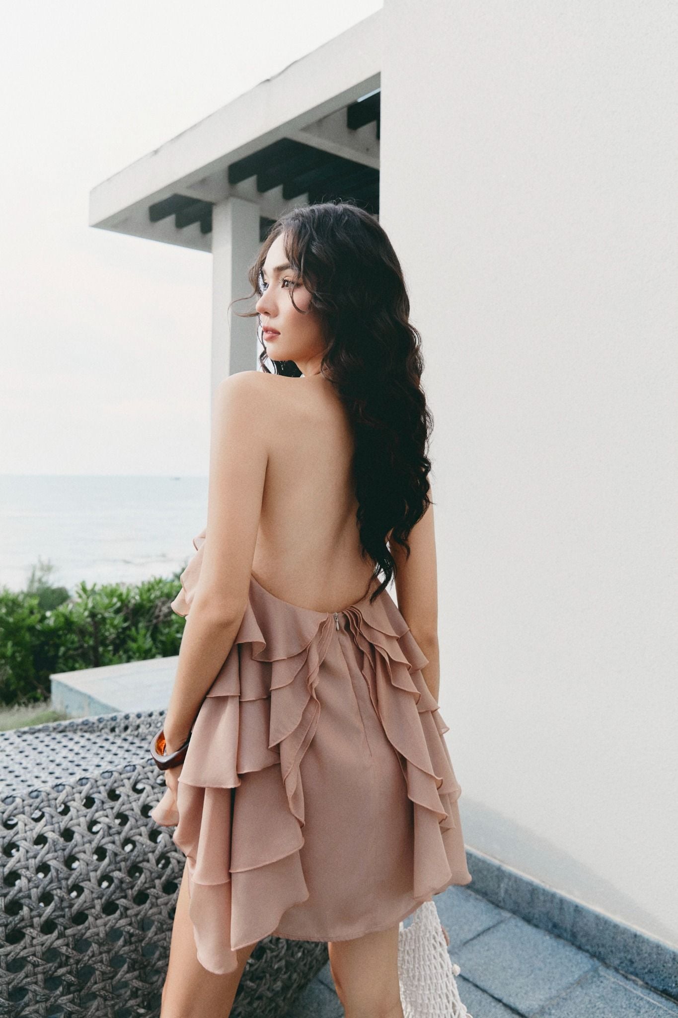 Đầm Ngắn Floral Gentle