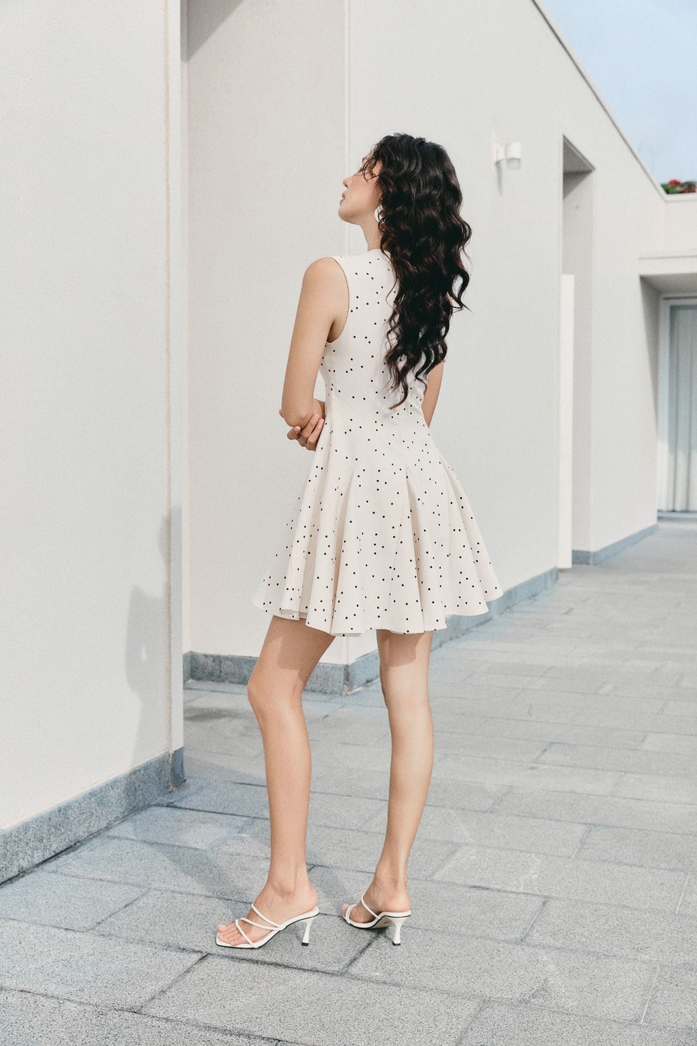 Đầm Ngắn One Shoulder Cocktail