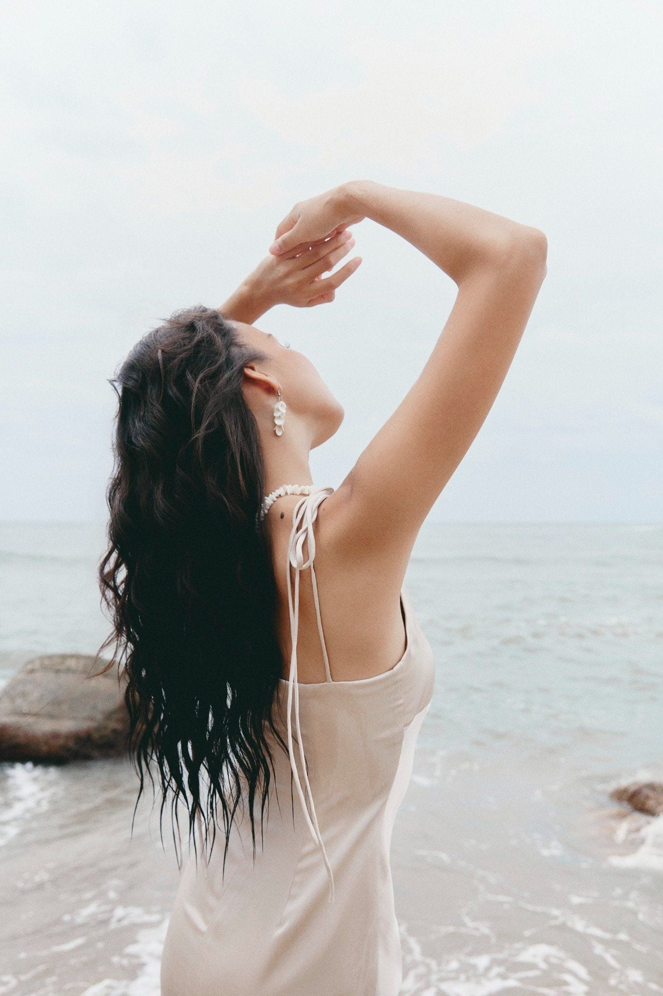 Đầm Dài Silky Midi Elegant