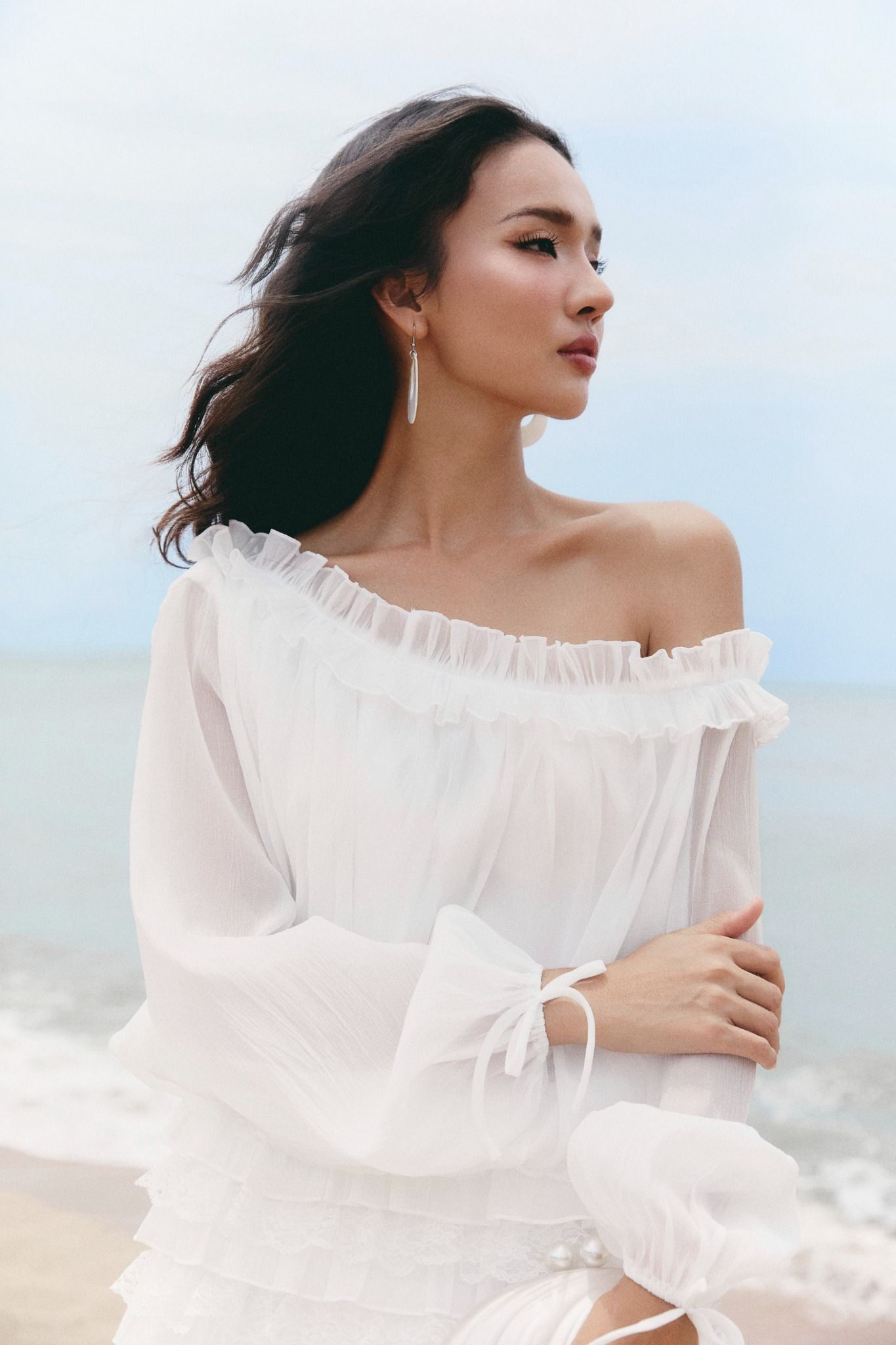 Đầm Ngắn Flowy Layers