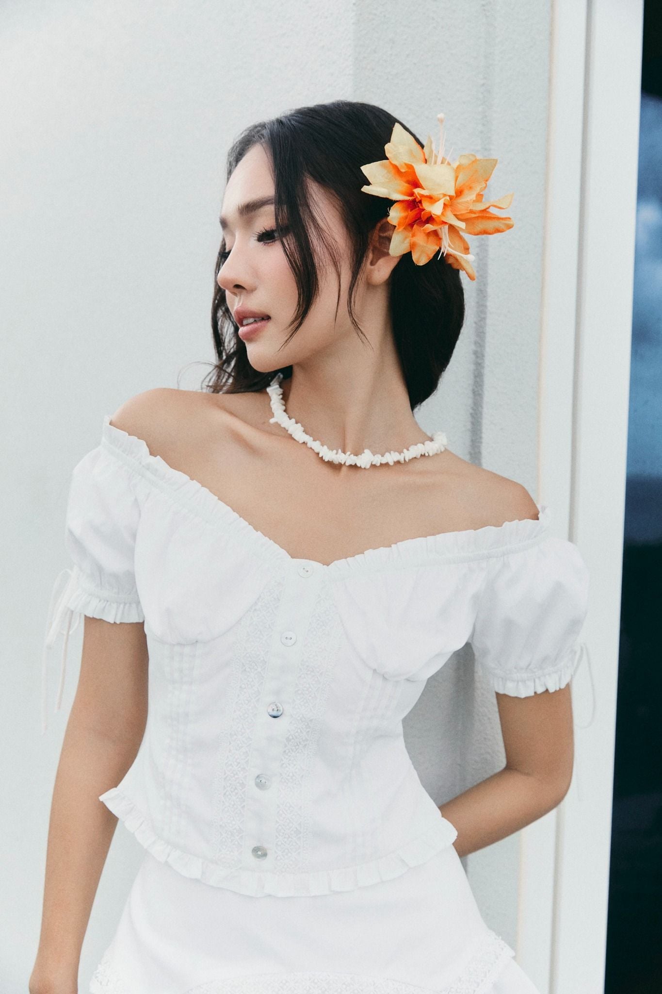 Áo Off Shoulder Lacey Impress