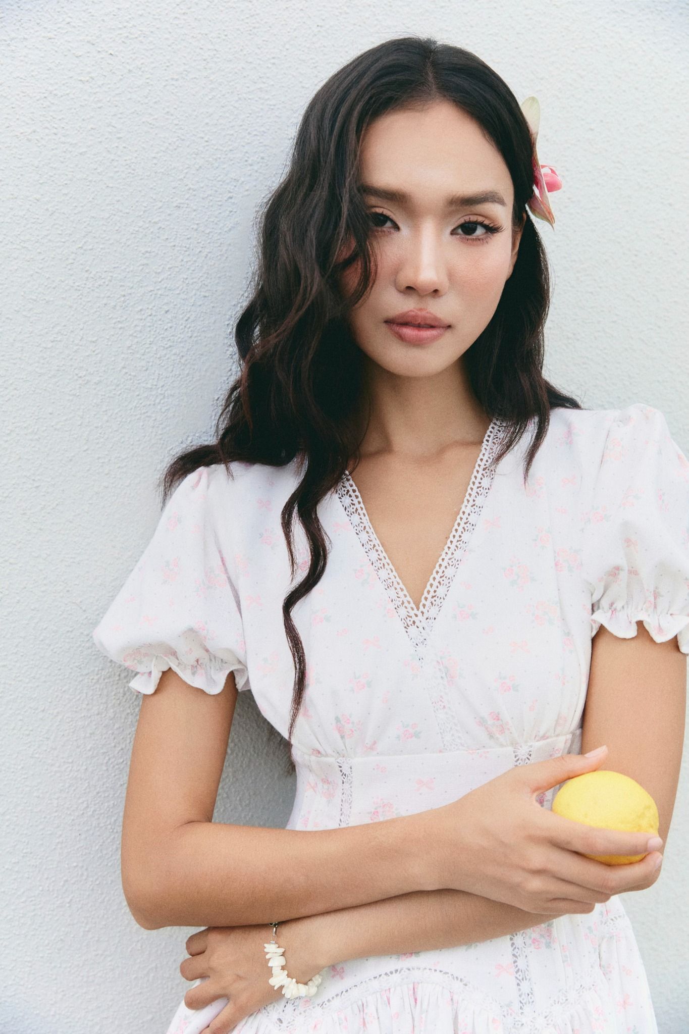 Đầm Ngắn Vneck Gentle Pattern