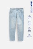 Quần Jean Rayon Slim Sat White Blue