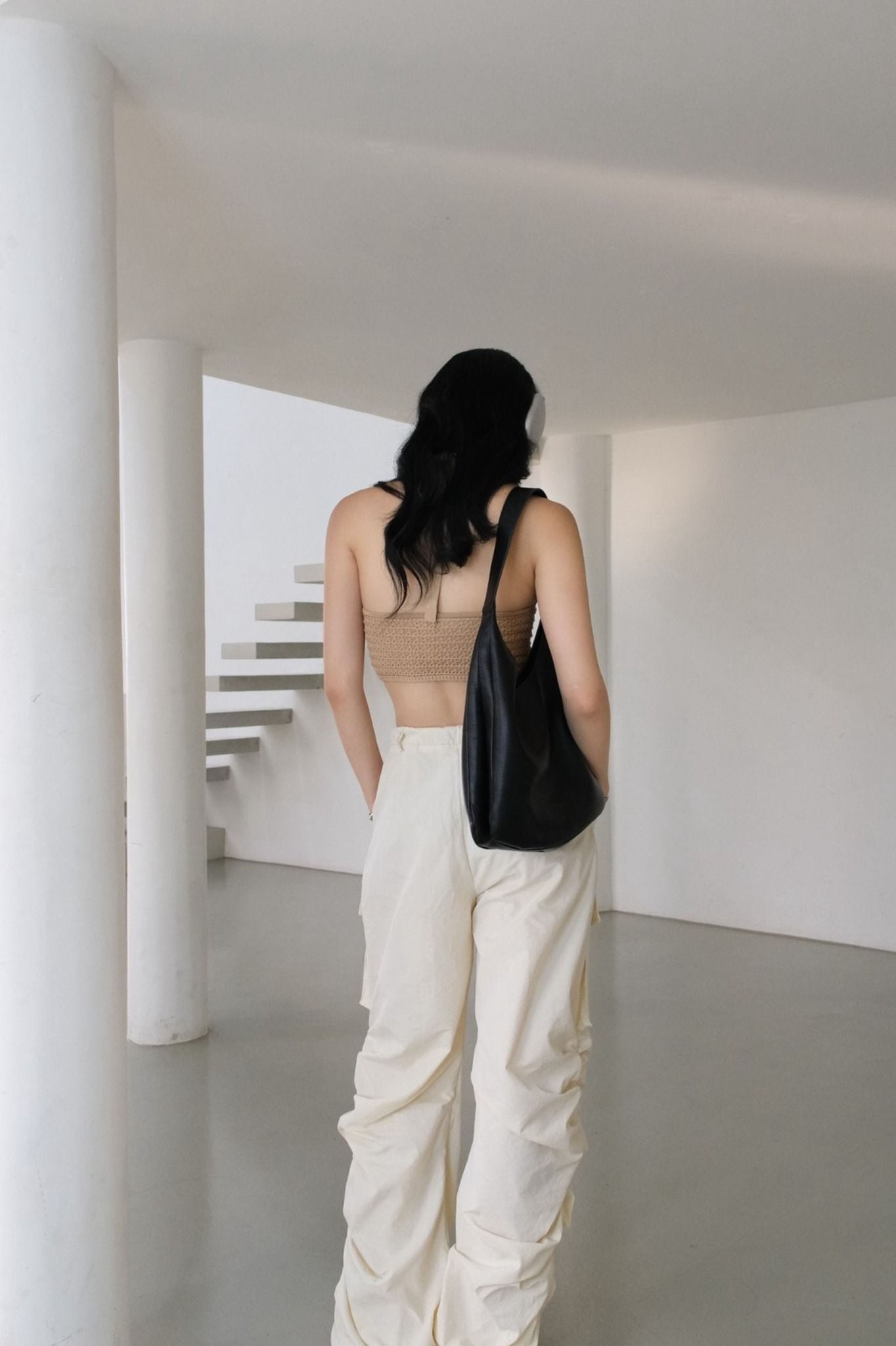 Quần Dài Ruffle Side Style