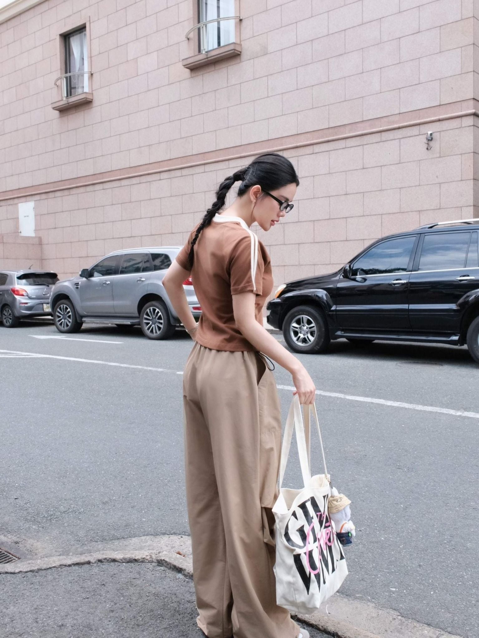 Quần Dài Parachute Knee Layers