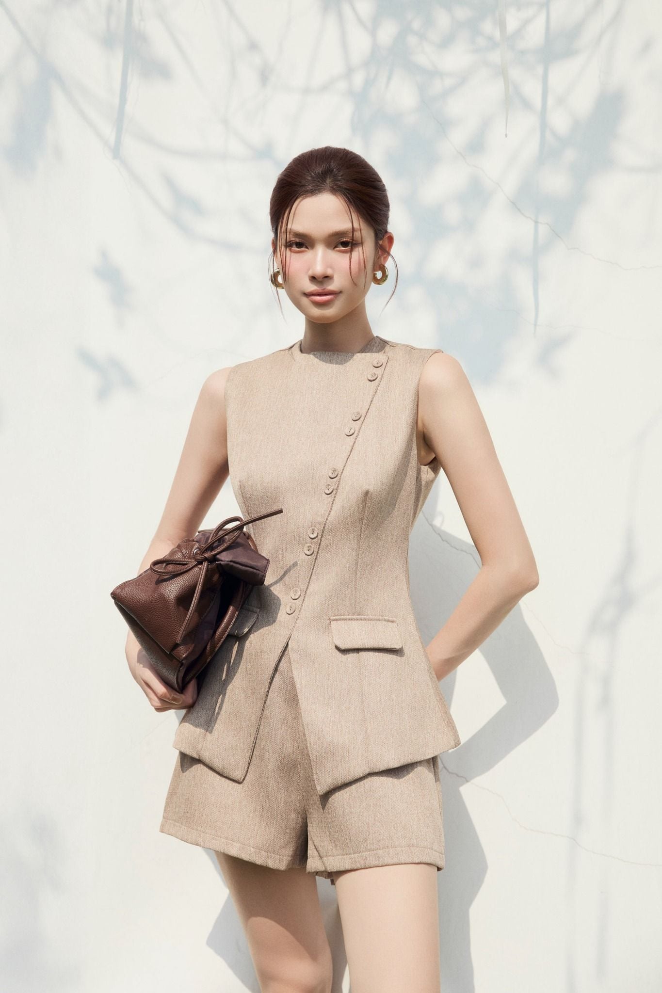 Quần Short Aline Burlap