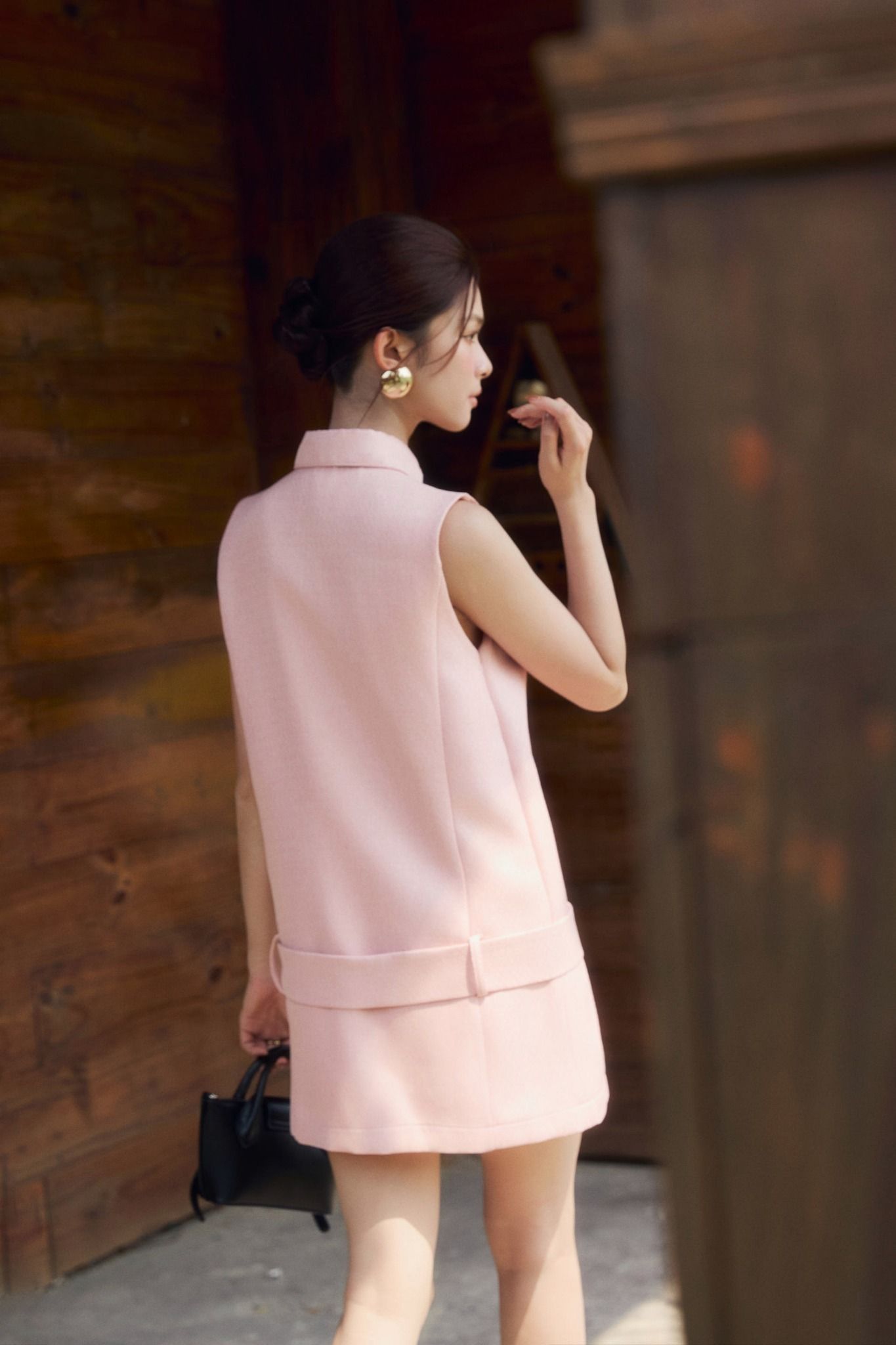 Đầm Ngắn Loose Belt