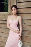 Đầm Dài Column Strap Basic