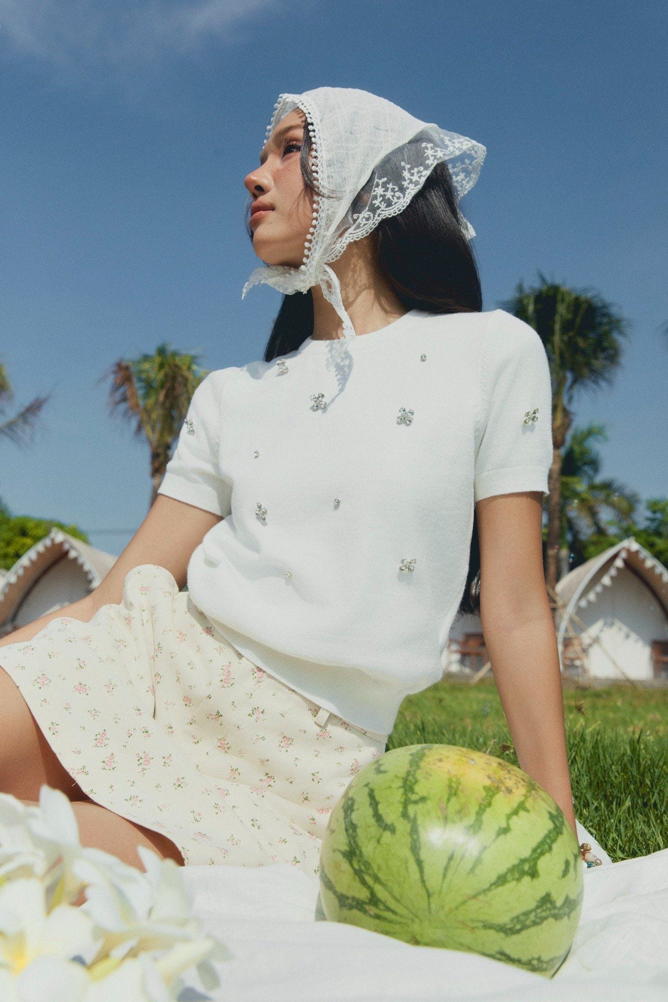 Áo Fine Sparkle Knit