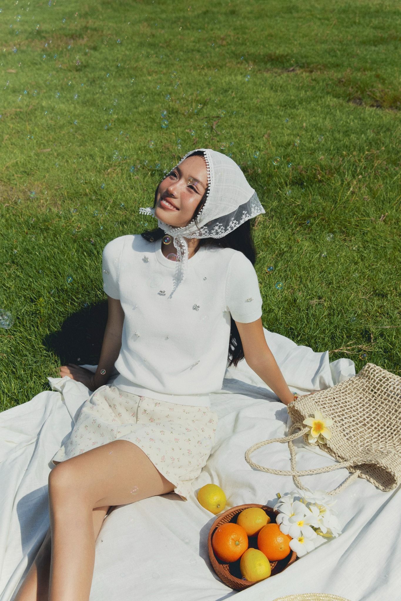 Áo Fine Sparkle Knit