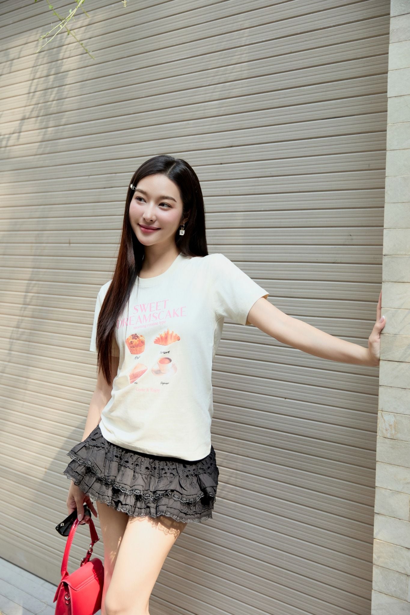 Chân Váy Ngắn Ruff Layers