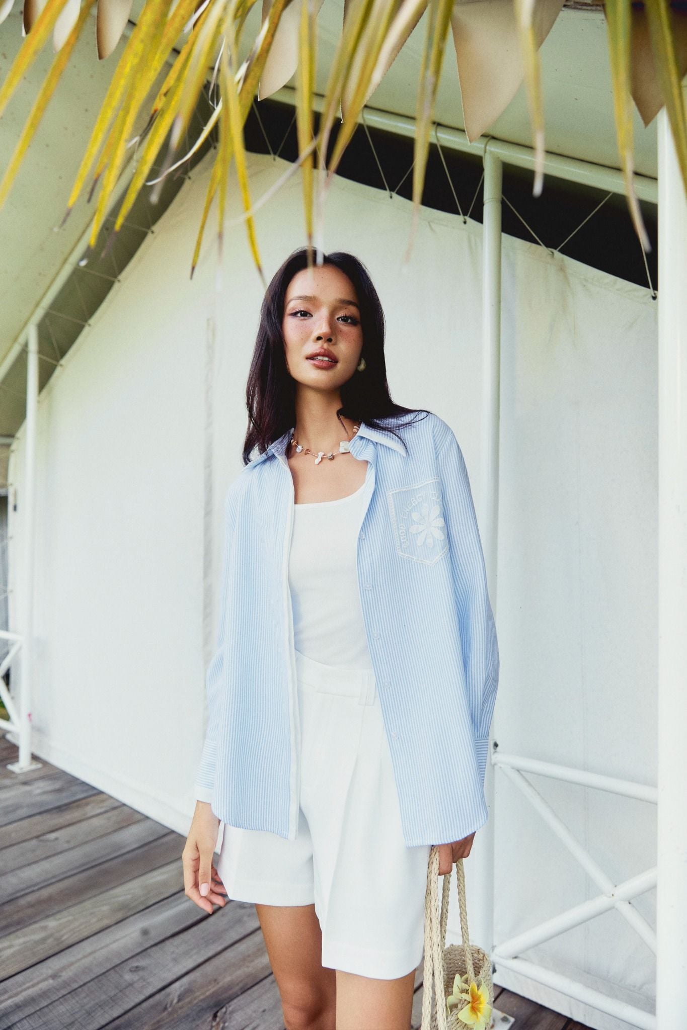 Quần Short Pleats High Waist