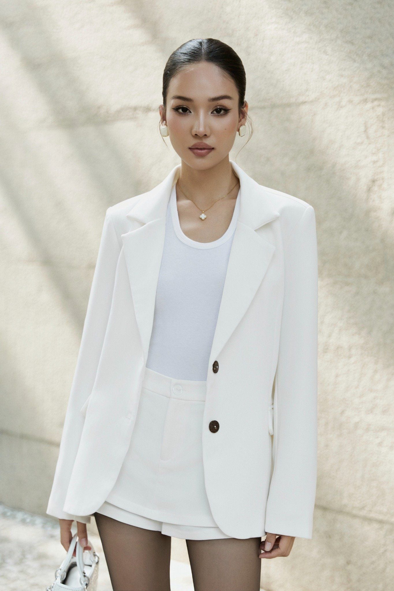  Set Blazer Short Office 