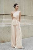 Set Áo One Shoulder Loose Pant