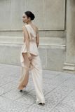 Set Áo One Shoulder Loose Pant