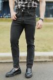 Quần Jean Rayon Slim Dark Gray