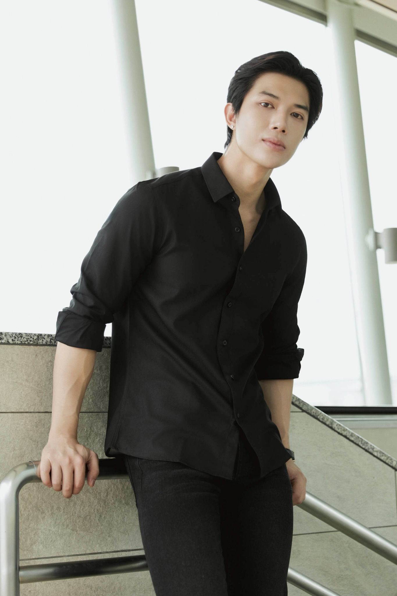 Áo Sơ Mi Black White Nano GS