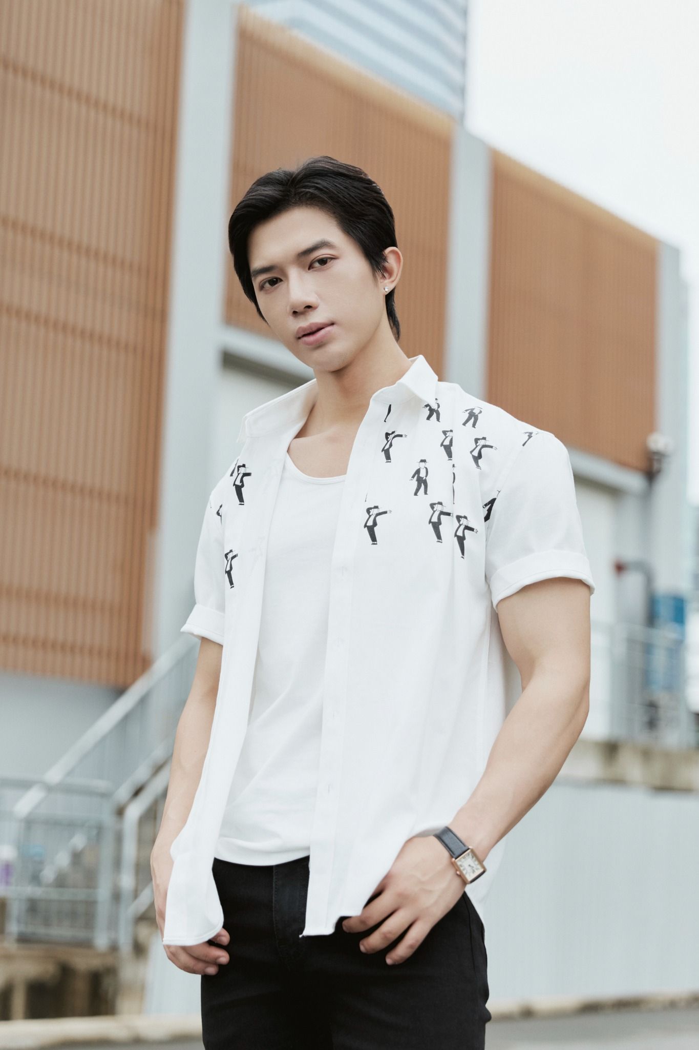 Áo Sơ Mi MJ Moves Oxford