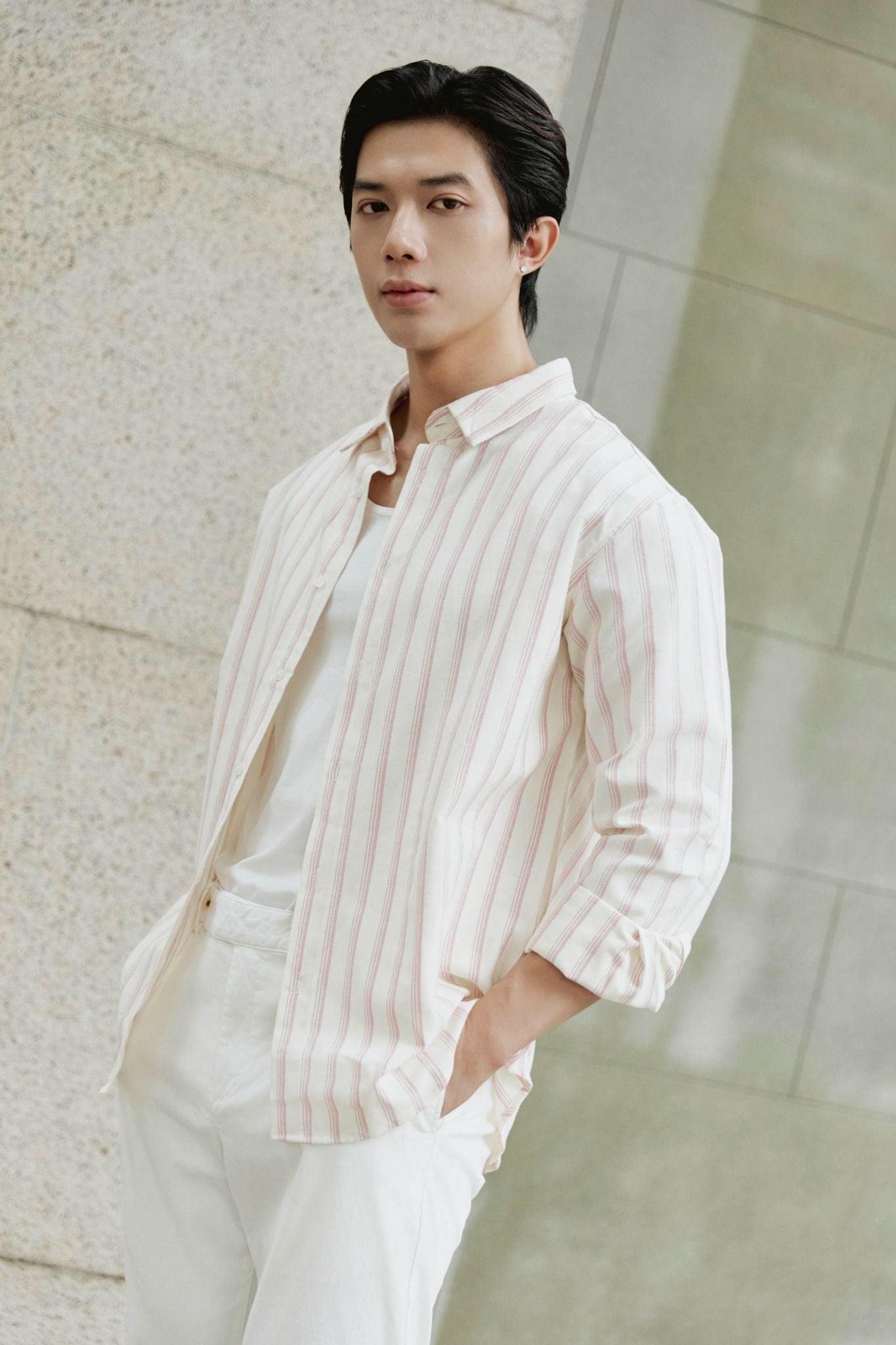 Áo Sơ Mi Vertical Stripes