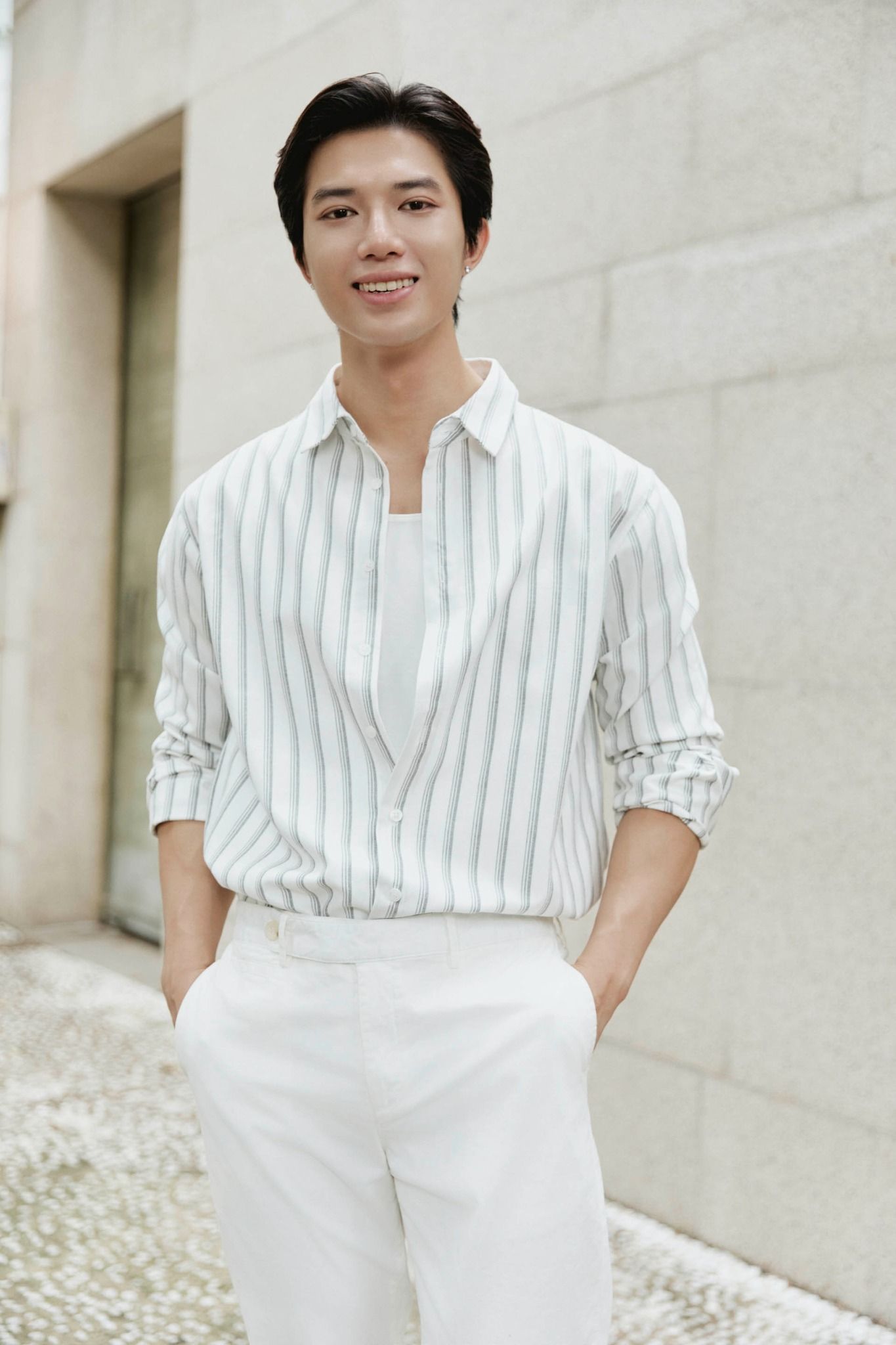 Áo Sơ Mi Vertical Stripes