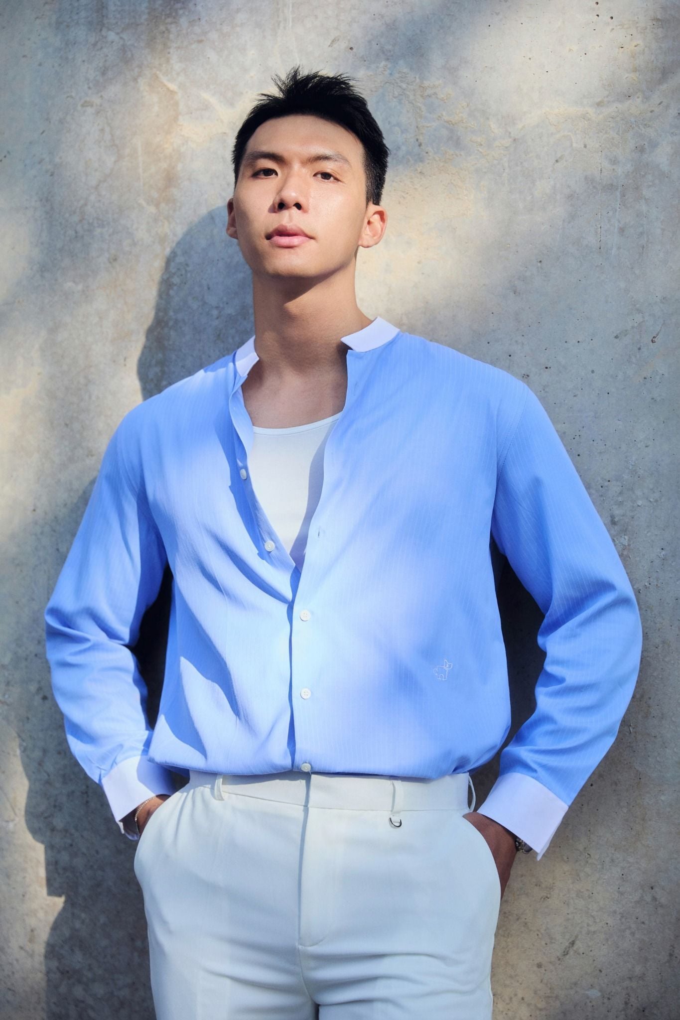 Áo Sơ Mi Collage Piece Ministripes