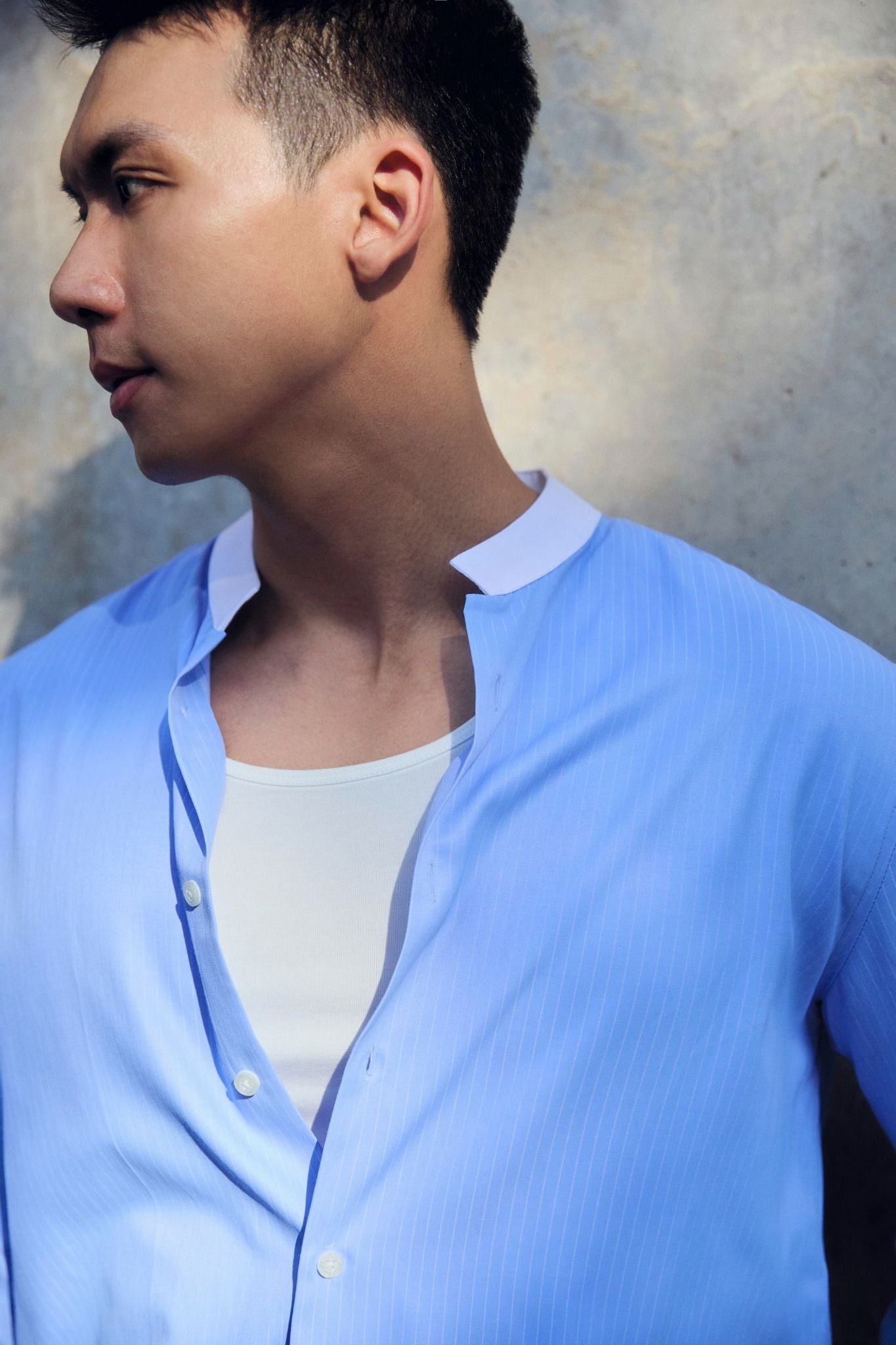 Áo Sơ Mi Collage Piece Ministripes