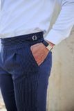 Quần Tây Sidetab Formal Stripes