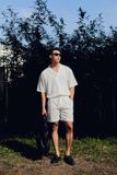 Set Shirt Short Linen Over