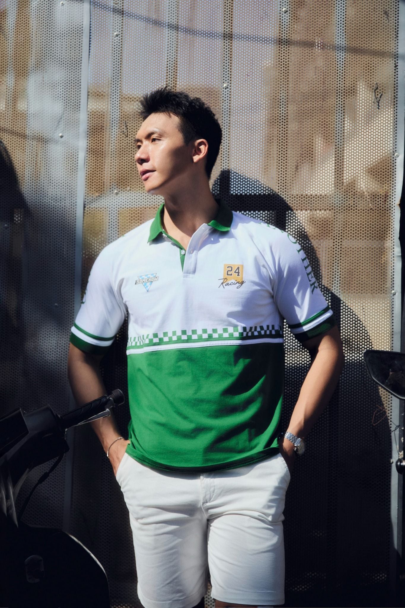 Áo Polo Downline Greenie